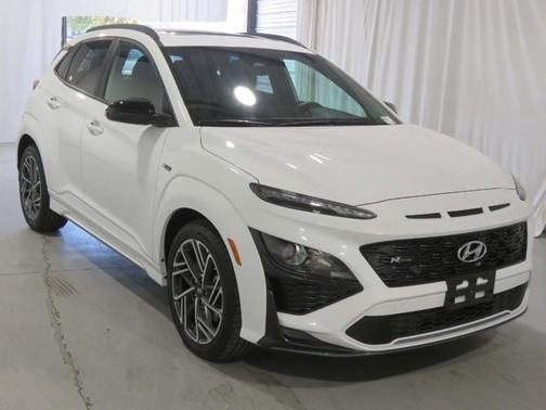 White 2023 Hyundai KONA N Line