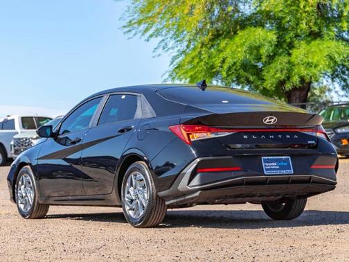 Black 2025 Hyundai ELANTRA HEV Blue