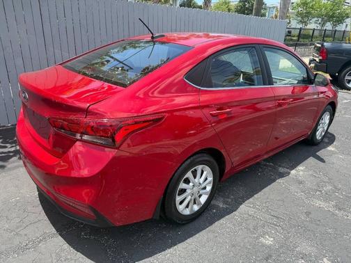 Red 2020 Hyundai Accent SEL