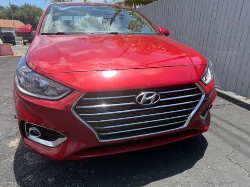 Red 2020 Hyundai Accent SEL