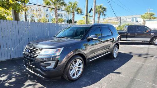 Pewter 2017 Ford Explorer Limited