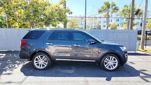 Pewter 2017 Ford Explorer Limited