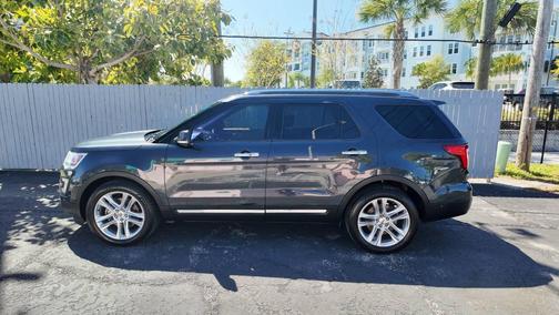 Pewter 2017 Ford Explorer Limited