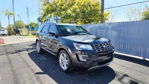 Pewter 2017 Ford Explorer Limited