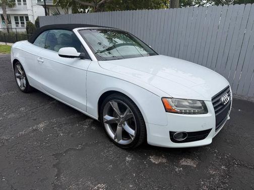 White 2012 Audi A5 2.0T Premium Plus