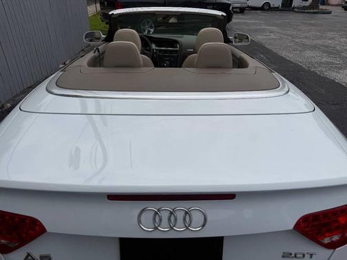 White 2012 Audi A5 2.0T Premium Plus