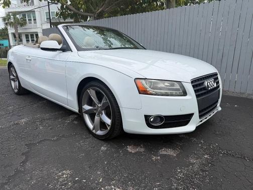 White 2012 Audi A5 2.0T Premium Plus