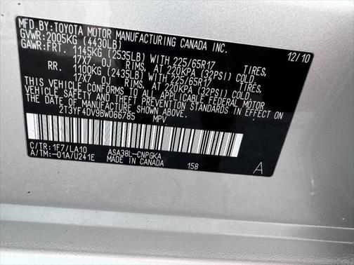 2011 Toyota RAV4 Limited