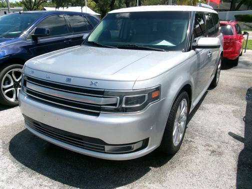 Ingot Silver Metallic 2014 Ford Flex 4dr Limited FWD