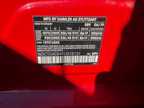 2019 Mercedes-Benz GLA 250 Base