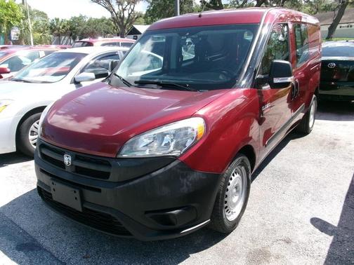 Deep Red Metallic 2017 RAM ProMaster City Tradesman Van