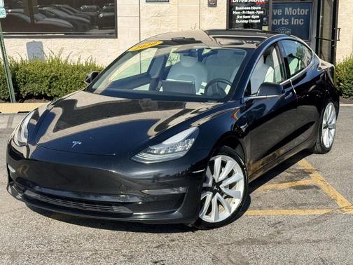 Solid Black 2020 Tesla Model 3 Long Range