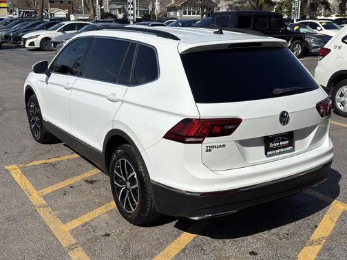 Pure White 2021 Volkswagen Tiguan 2.0T SE