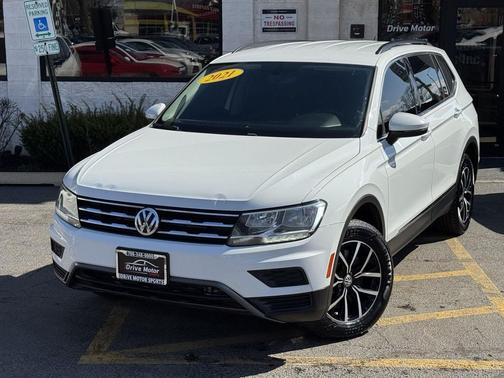 Pure White 2021 Volkswagen Tiguan 2.0T SE