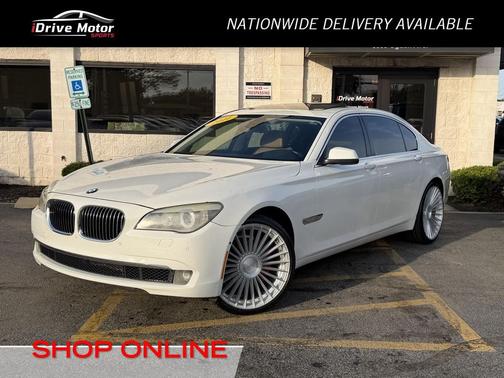 Alpine White 2011 BMW 740 Li