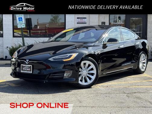 Solid Black 2018 Tesla Model S 75D