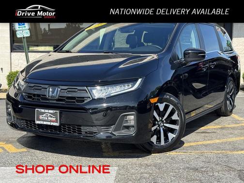 Crystal Black Pearl 2025 Honda Odyssey EX-L