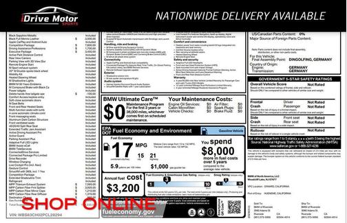 Black Sapphire Metallic 2023 BMW M5 Base