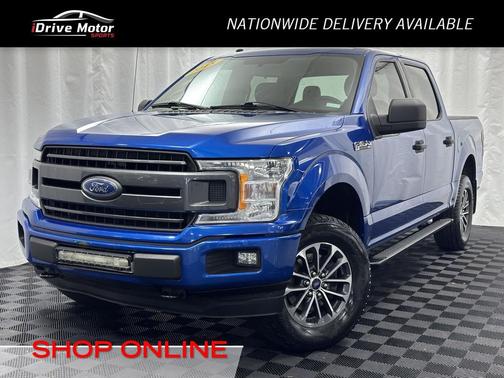 BLUE 2018 Ford F-150 XLT