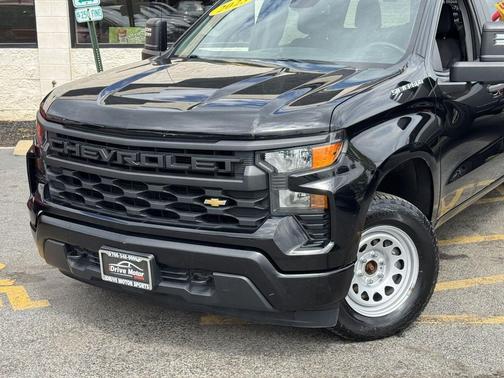 Black 2023 Chevrolet Silverado 1500 WT