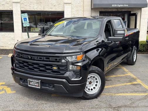 Black 2023 Chevrolet Silverado 1500 WT