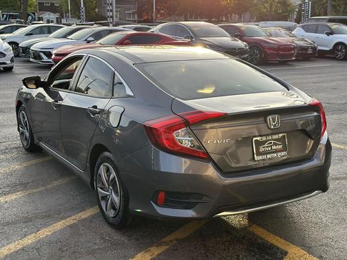 Modern Steel Metallic 2019 Honda Civic LX