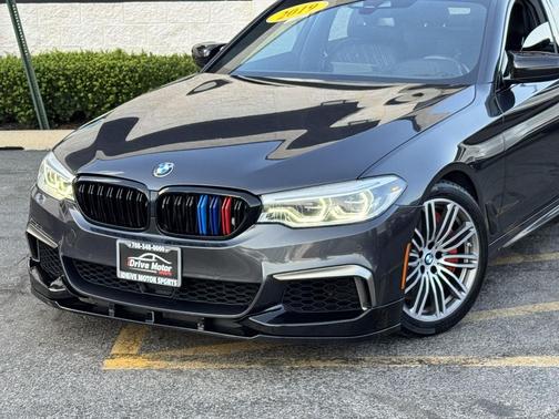 Dark Graphite Metallic 2019 BMW M550 i Xdrive