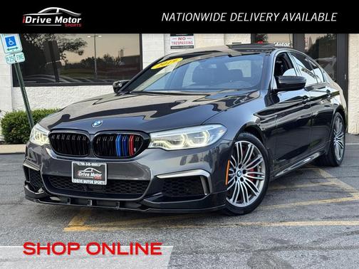 Dark Graphite Metallic 2019 BMW M550 i Xdrive
