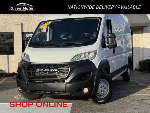 Bright White Clearcoat 2025 RAM ProMaster 2500 Tradesman