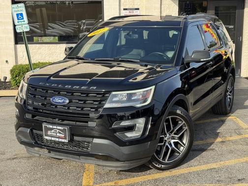 Ruby Red Metallic Tinted Clearcoat 2017 Ford Explorer sport