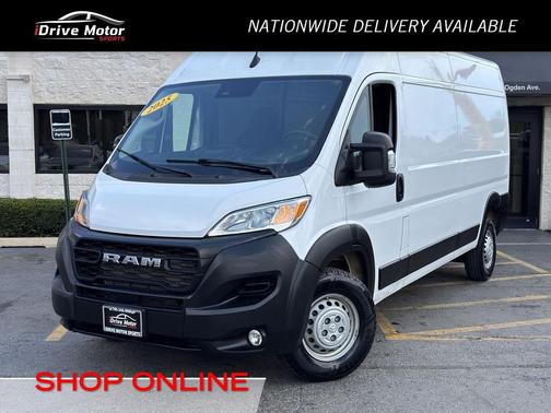 Bright White Clearcoat 2025 RAM ProMaster 2500 Tradesman