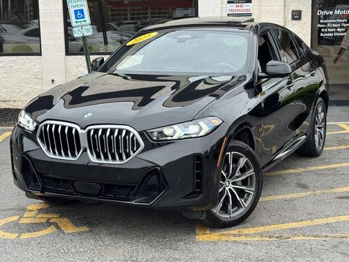 BLACK 2025 BMW X6 xDrive40i