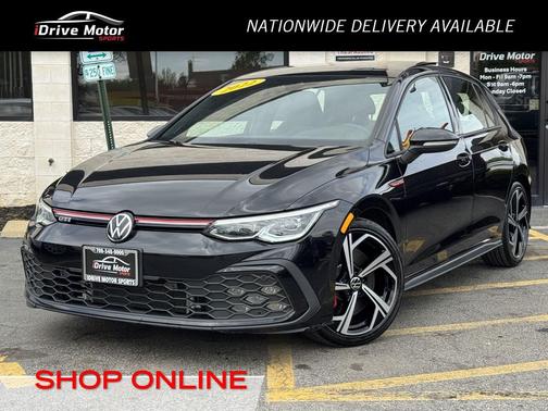 Deep Black Pearl 2024 Volkswagen Golf GTI 2.0T SE DSG