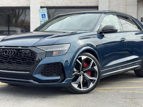 Galaxy Blue Metallic 2021 Audi RS Q8 4.0T