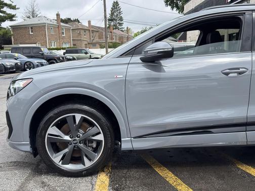 Pebble Gray 2024 Audi Q4 e-tron Premium 50 quattro