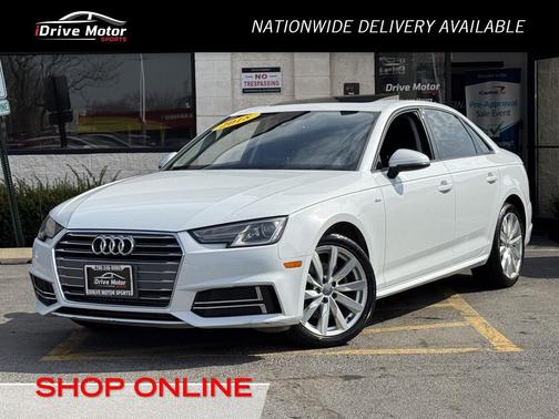 Glacier White Metallic 2018 Audi A4 2.0T Premium