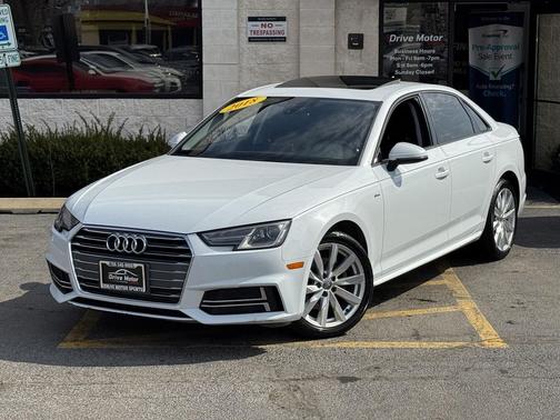 Glacier White Metallic 2018 Audi A4 2.0T Premium