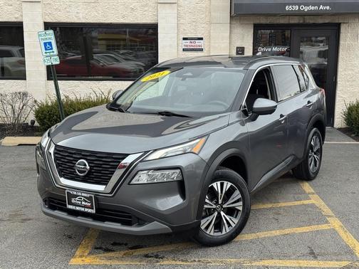 Gun Metallic 2021 Nissan Rogue SV