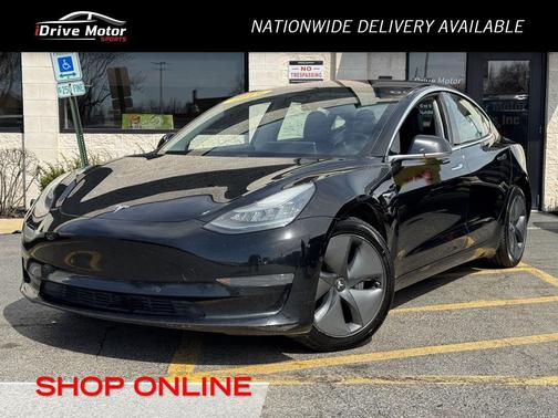 Solid Black 2019 Tesla Model 3 Standard Range Plus