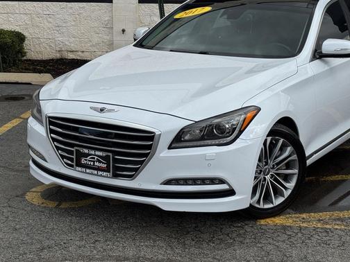 Casablanca White 2017 Genesis G80 3.8