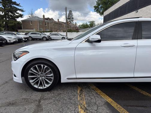 Casablanca White 2017 Genesis G80 3.8