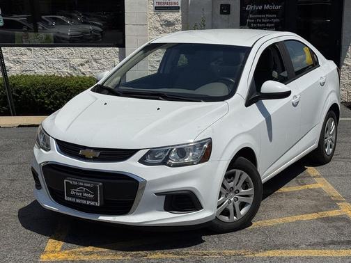 Summit White 2017 Chevrolet Sonic LS
