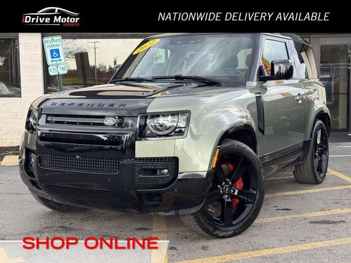 Pangea Green Metallic 2022 Land Rover Defender 90 X