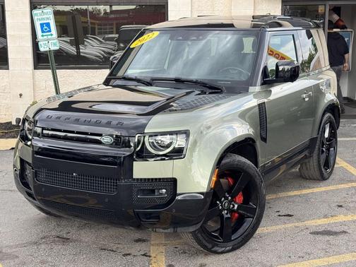 Pangea Green Metallic 2022 Land Rover Defender 90 X