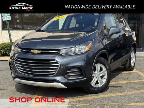 Midnight Blue Metallic 2021 Chevrolet Trax LT