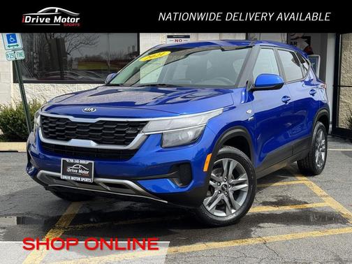 Neptune Blue 2021 Kia Seltos LX