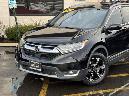 Crystal Black Pearl 2017 Honda CR-V Touring