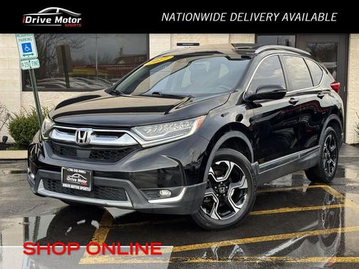 Crystal Black Pearl 2017 Honda CR-V Touring