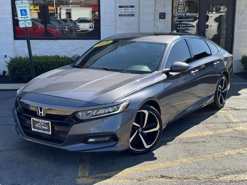 Modern Steel Metallic 2018 Honda Accord Sport