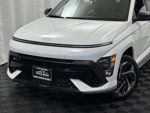 Atlas White 2025 Hyundai KONA N Line S